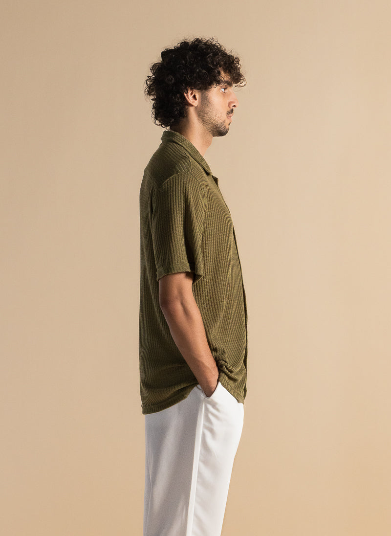 TEXTURED COMFORT SHIRT