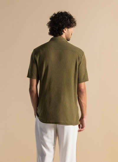 TEXTURED COMFORT SHIRT