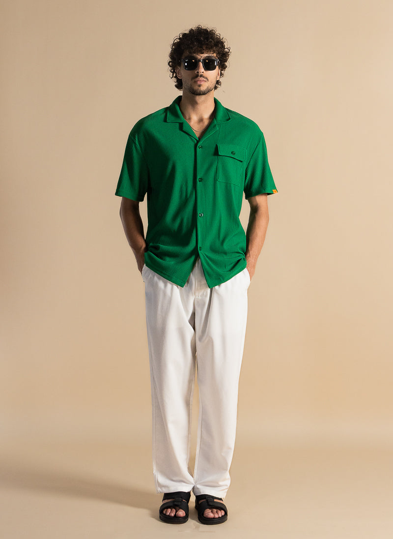 TEXTURED STRECHY SHIRT
