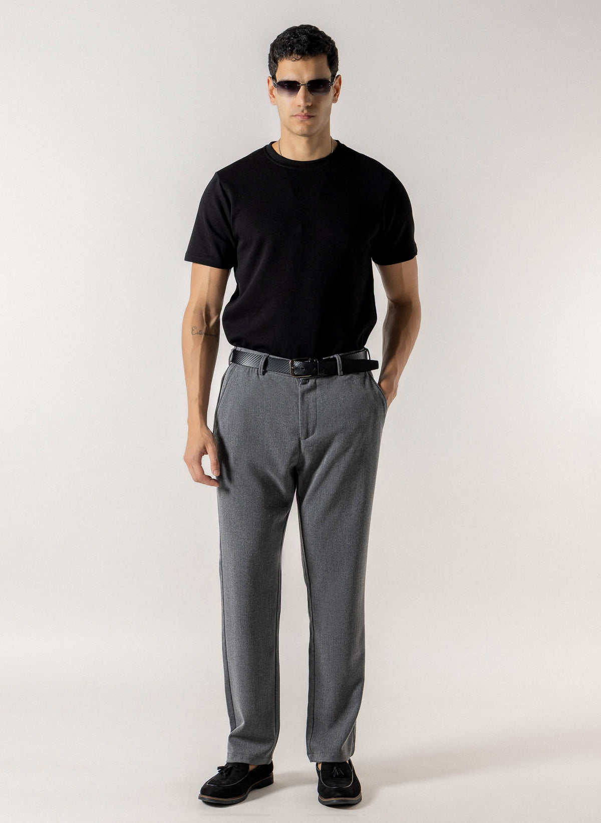 TAILORED JOGGER WAIST TROUSERS