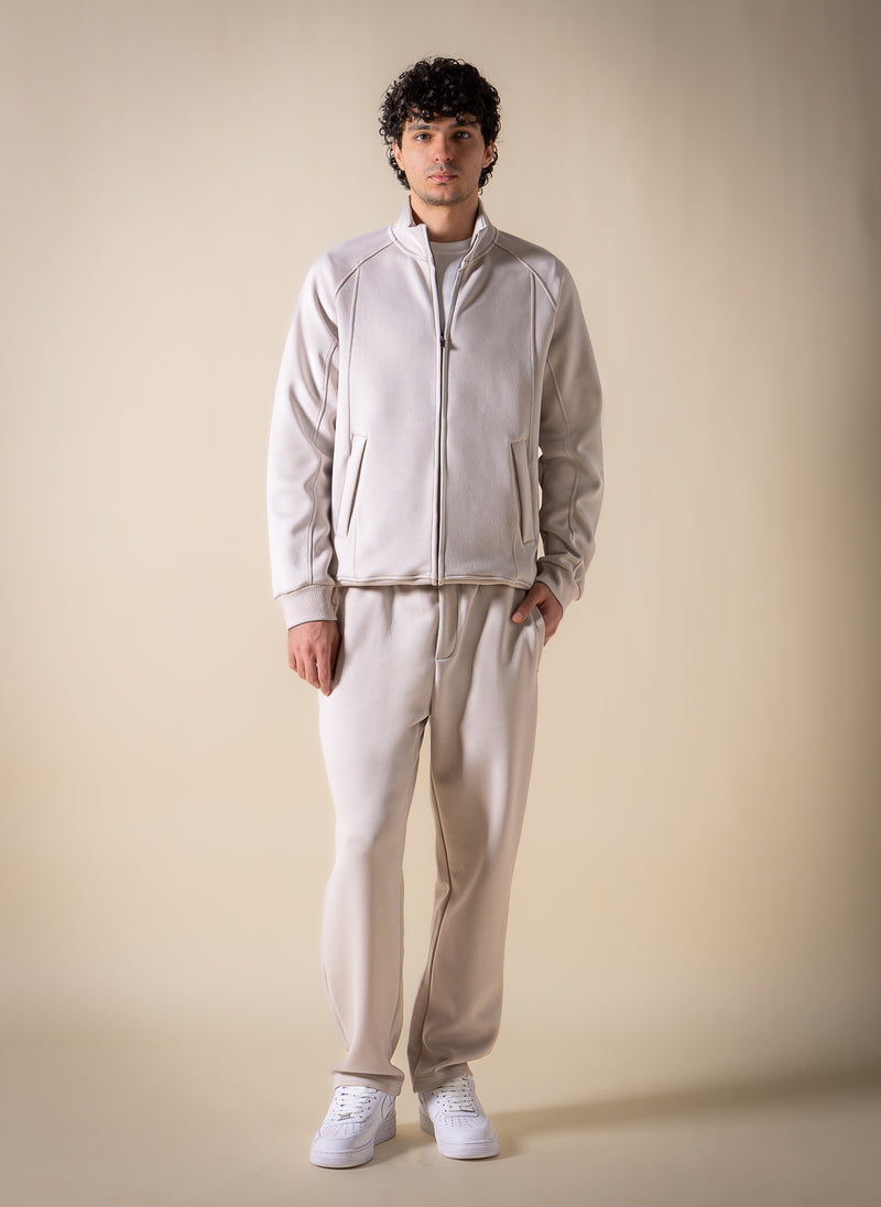 DETAILED SOFT TRACKSUIT SET