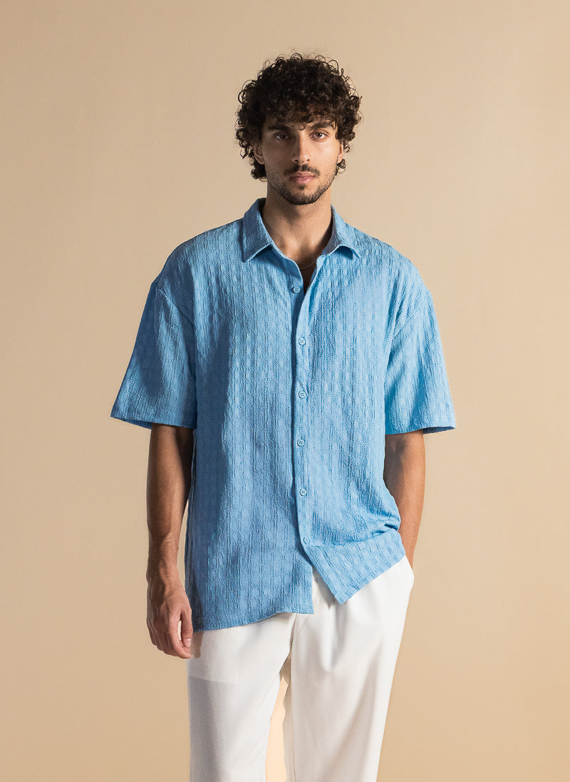 TEXTURED COMFORT SHIRT