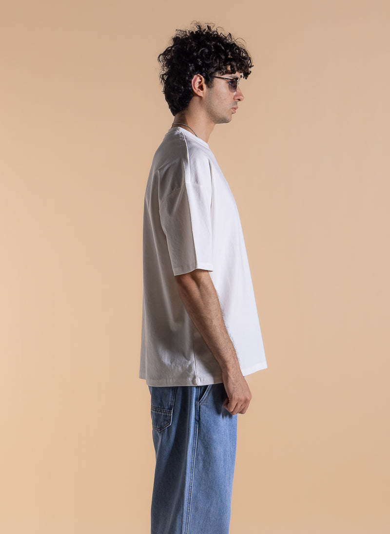 MIDWEIGHT DETAIL PRINTED T-SHIRT