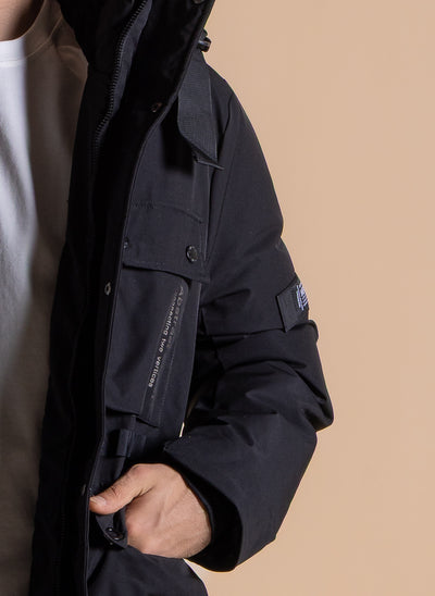 DETAILED TECHNICAL PUFFER JACKET