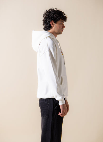 DETAILED PATCHWORK HOODIE