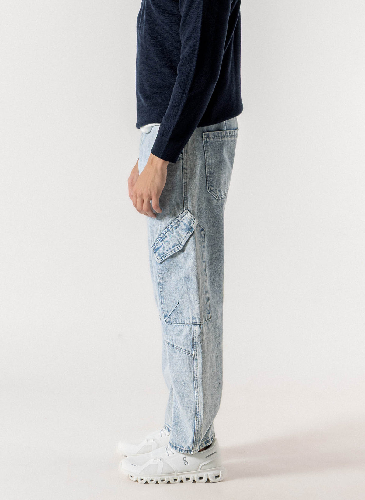 COMFORT UTILITY CARGO JEANS