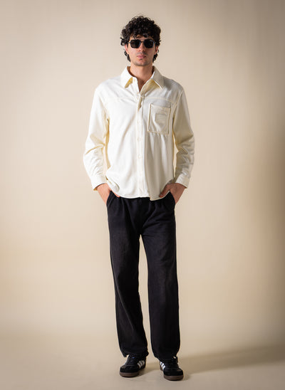 DETAILED PATCHWORK SHIRT