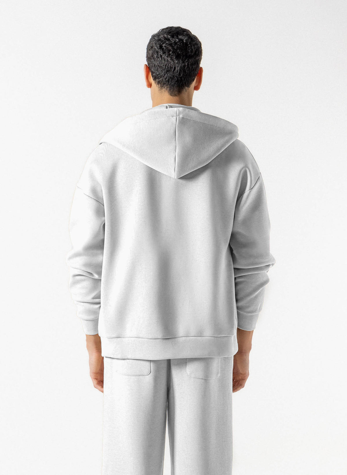 ZIP-UP SOFT TECHNICAL HOODIE