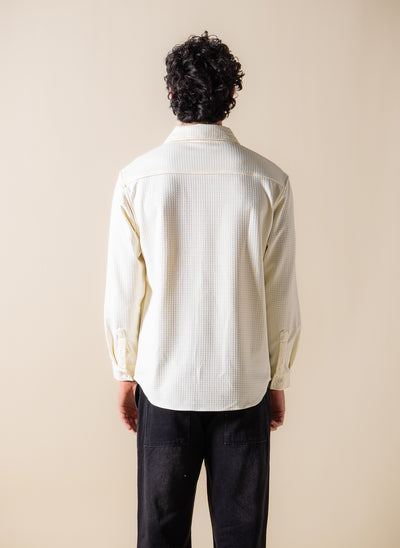 DETAILED PATCHWORK SHIRT