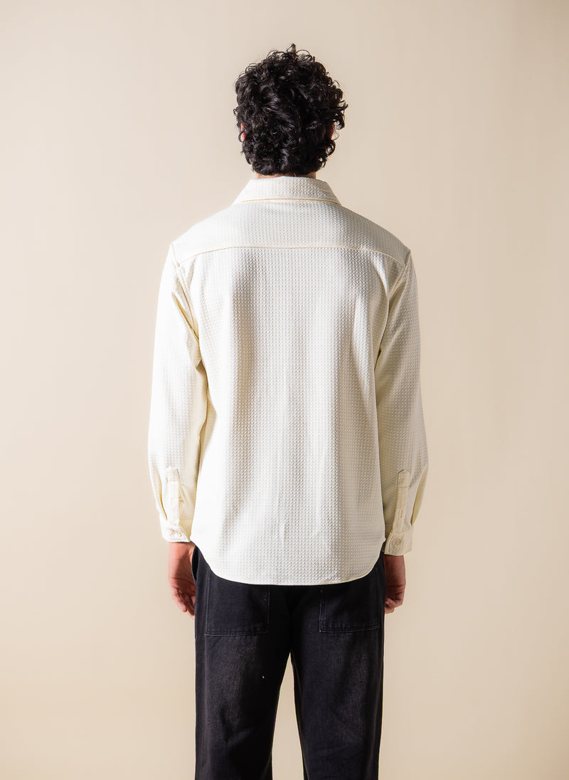 DETAILED PATCHWORK SHIRT