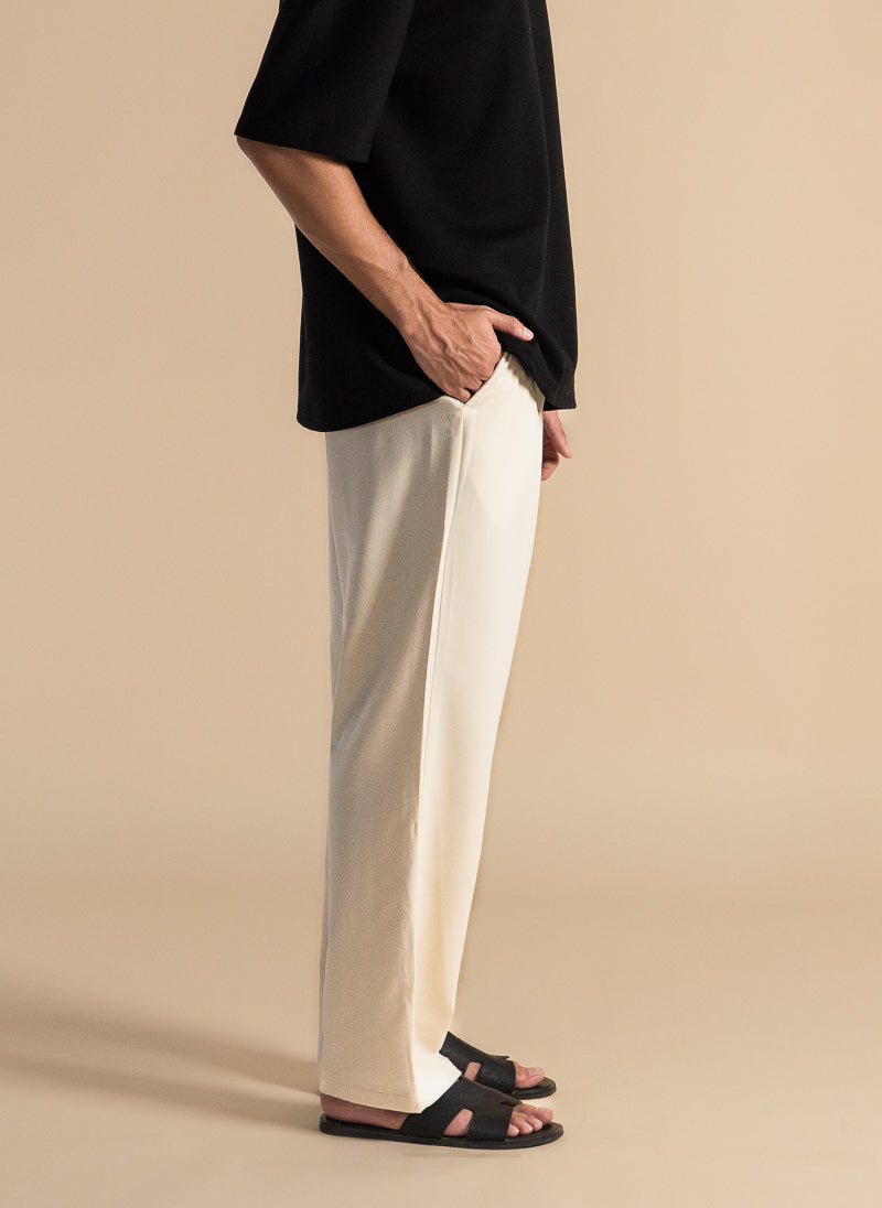 SOFT COTTON COMFORT TROUSERS