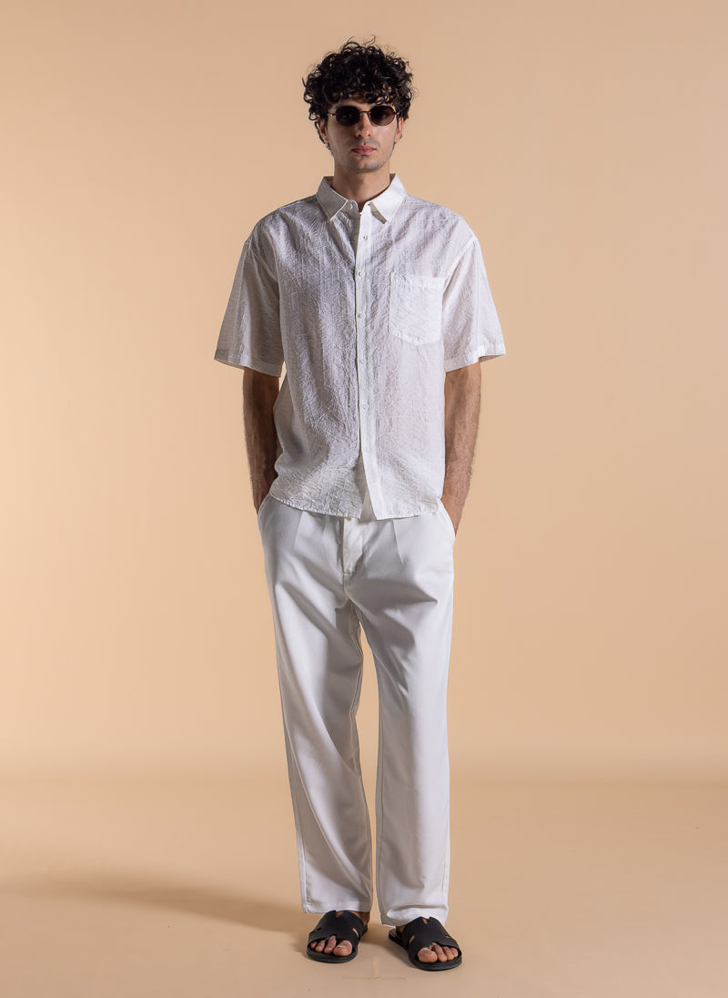 LIGHTWEIGHT TEXTURED SHIRT