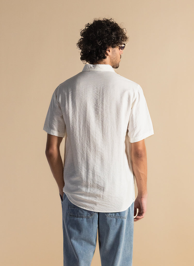 LINEN BLEND COMFORT SHIRT