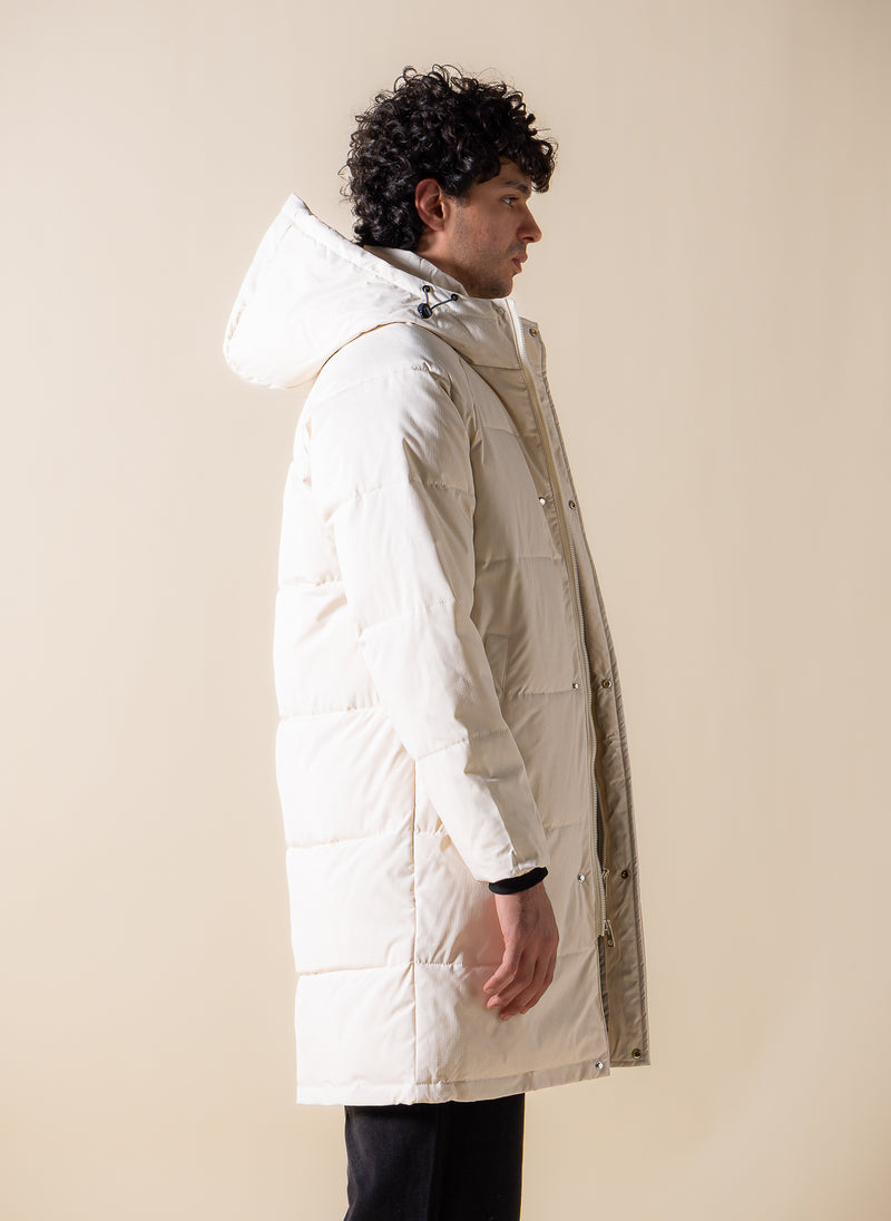 HOODED DETAIL PUFFER JACKET