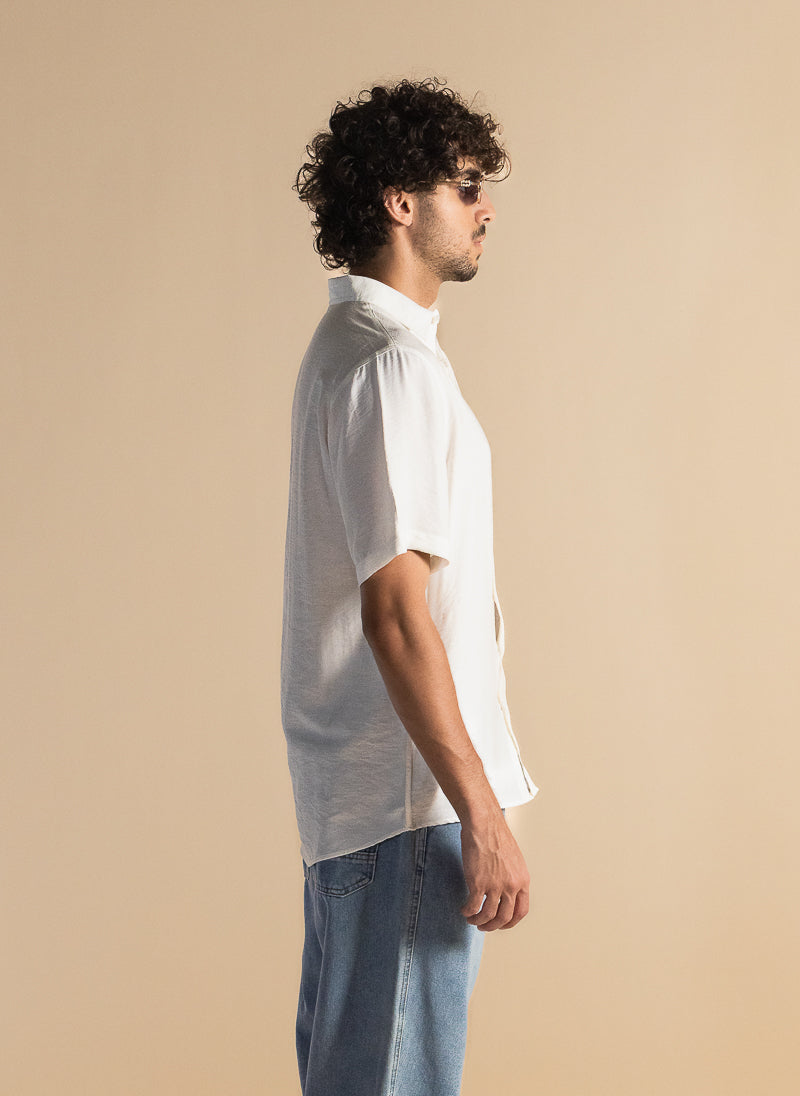 LINEN BLEND COMFORT SHIRT