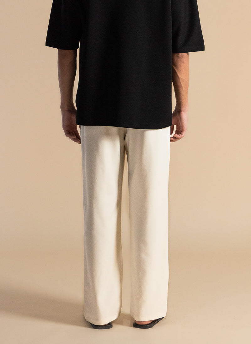 SOFT COTTON COMFORT TROUSERS
