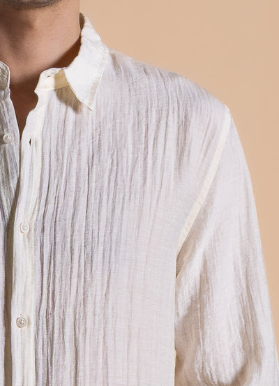 LIGHTWEIGHT TEXTURED SHIRT