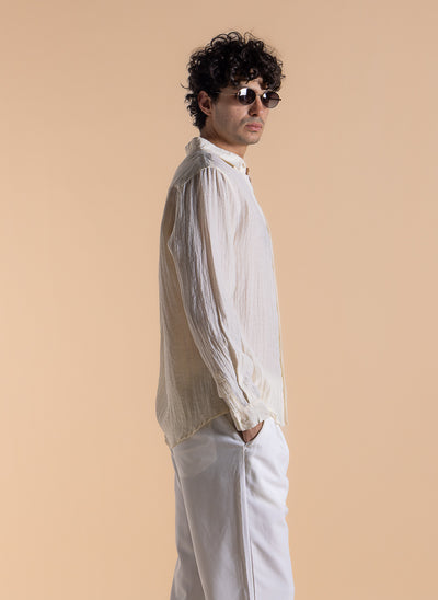 LIGHTWEIGHT TEXTURED SHIRT