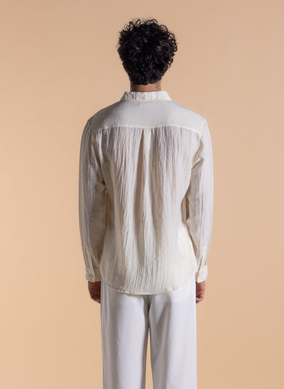 LIGHTWEIGHT TEXTURED SHIRT