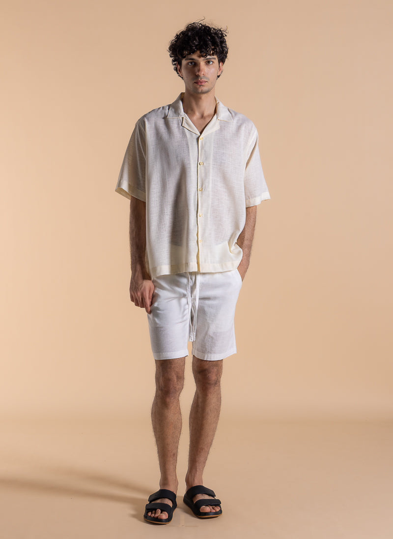 COMFORT LINEN BLEND SHIRT