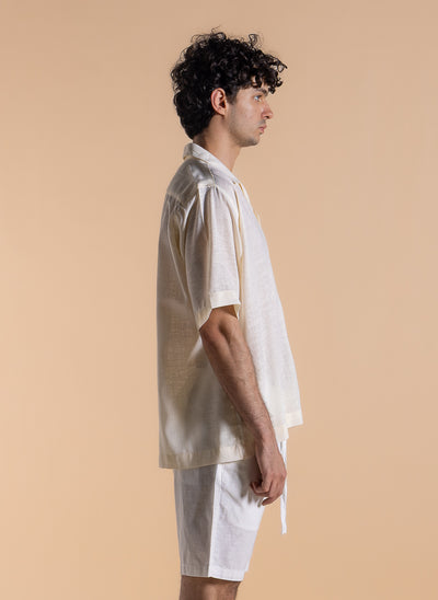 COMFORT LINEN BLEND SHIRT