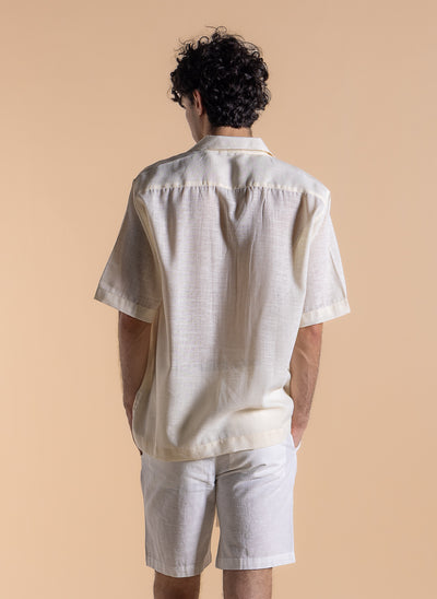 COMFORT LINEN BLEND SHIRT