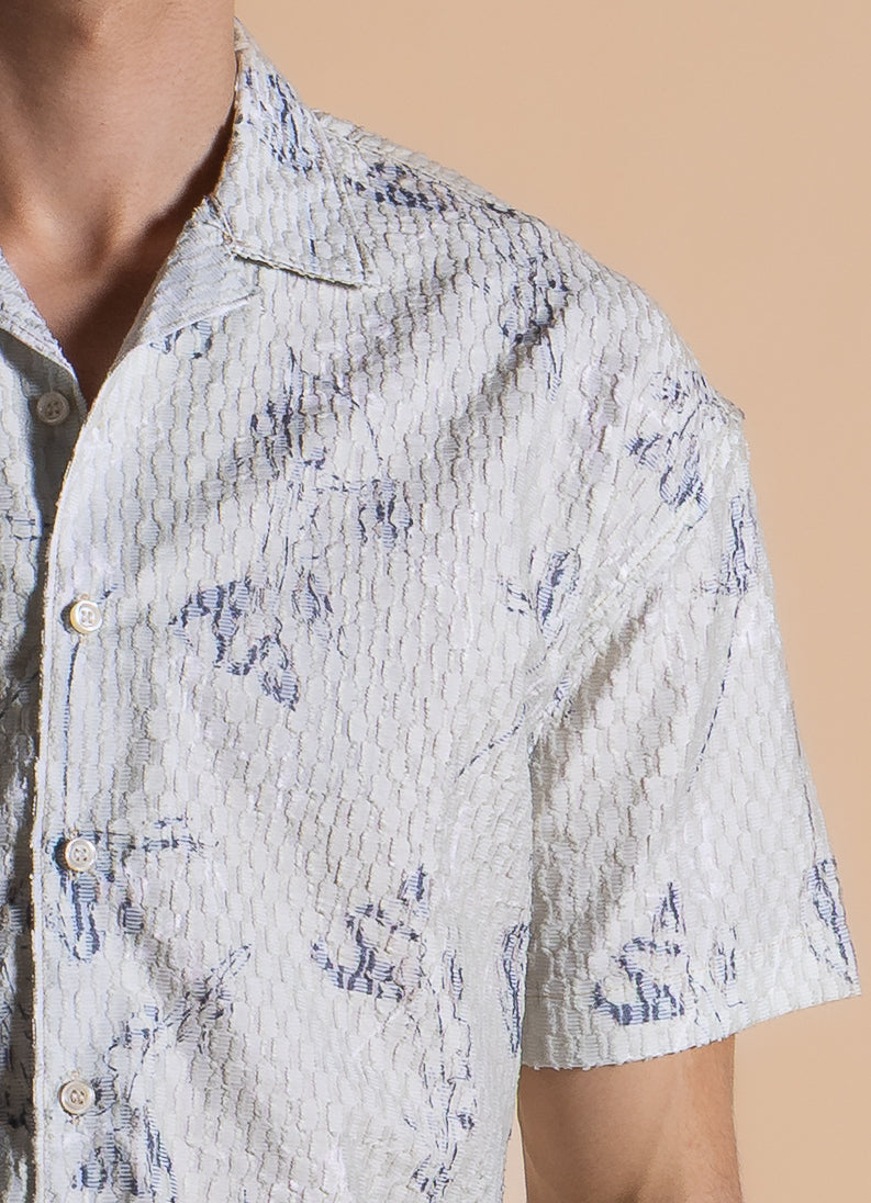 ABSTRACT PRINT COMFORT SHIRT
