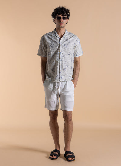 ABSTRACT PRINT COMFORT SHIRT