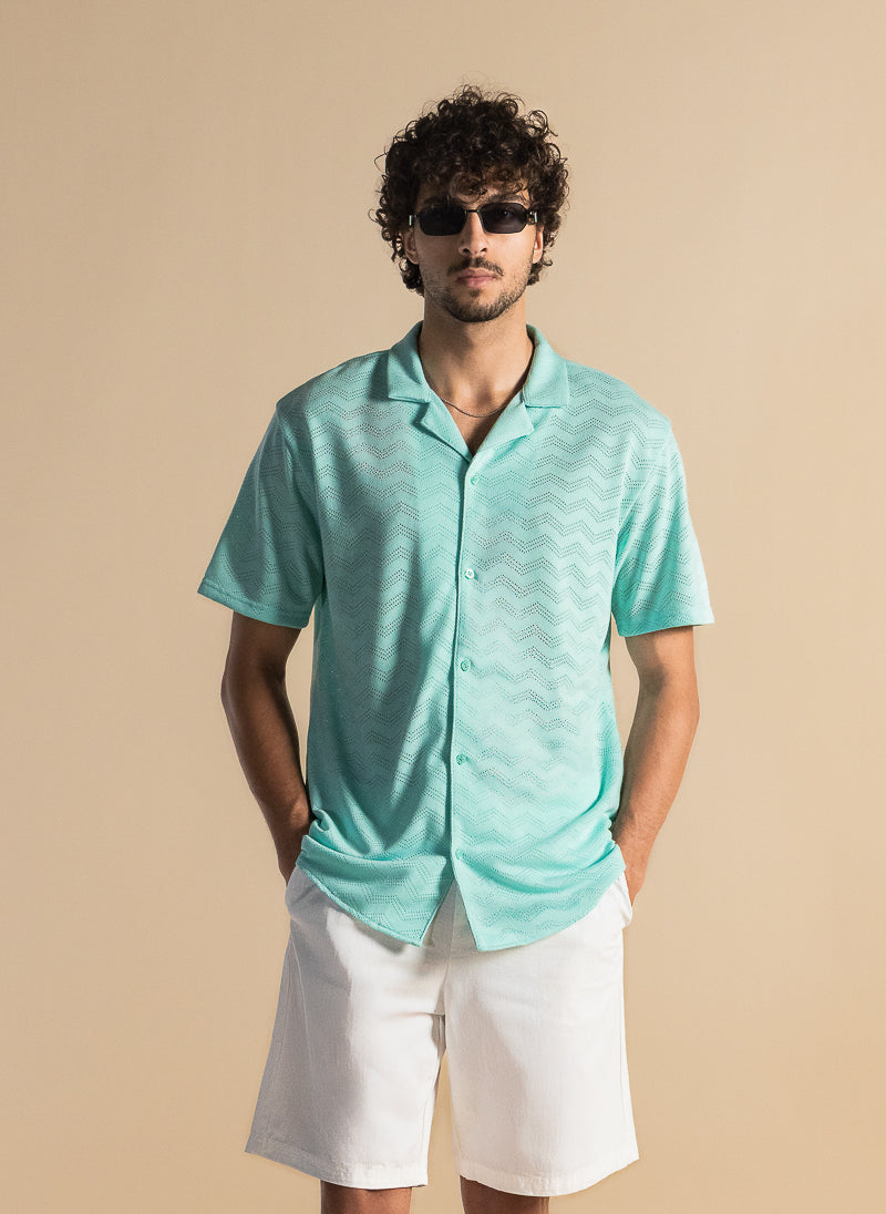TEXTURED COMFORT SHIRT