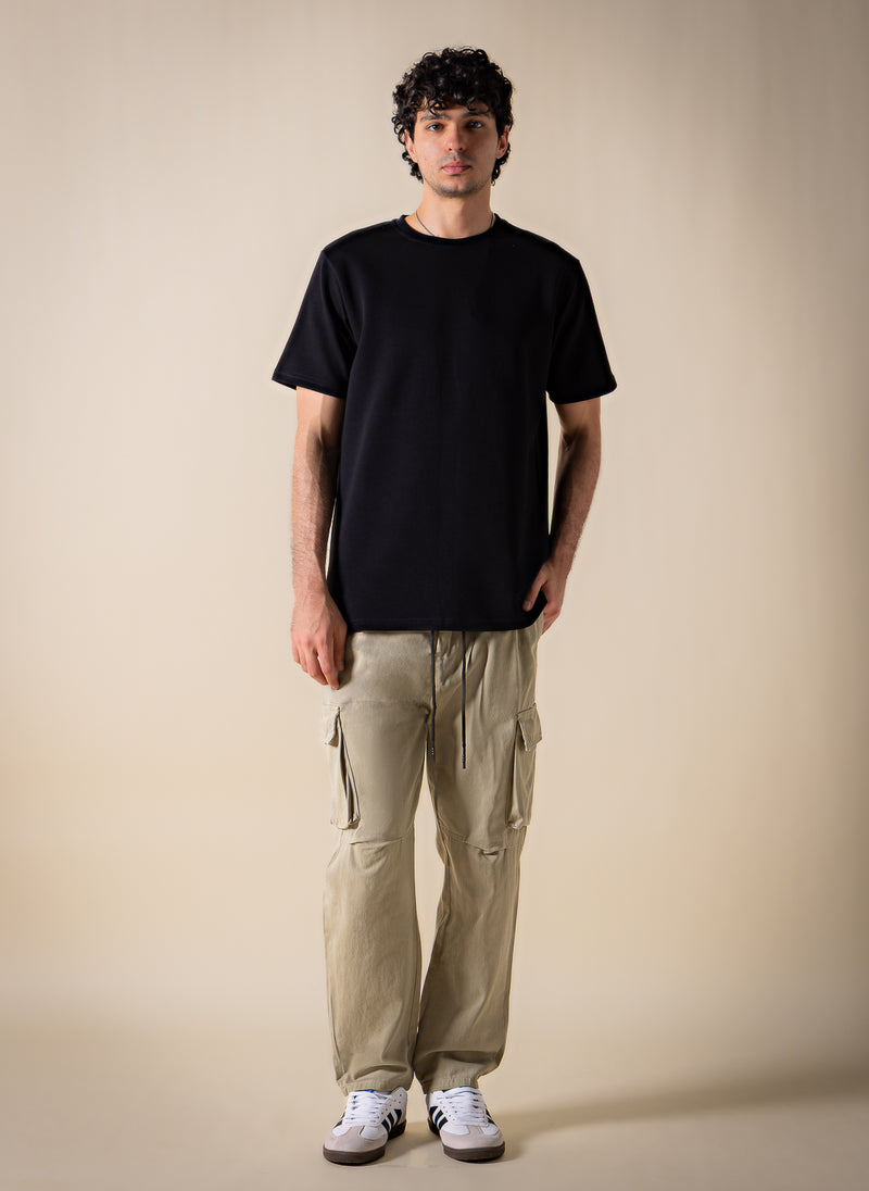 WASHED SOFT CARGO TROUSERS