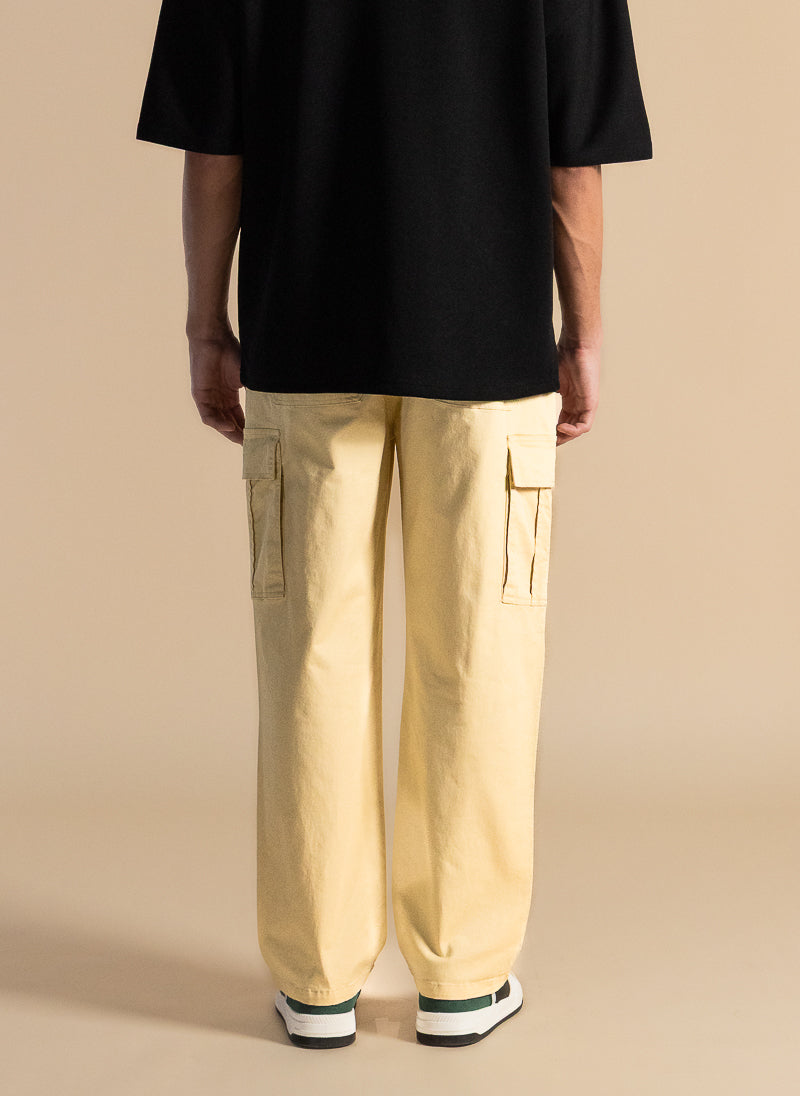 RELAXED FIT CARGO TROUSERS