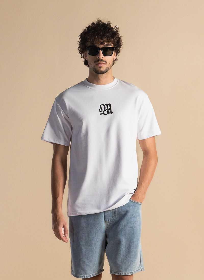 DETAILED EMBROIDERED T-SHIRT