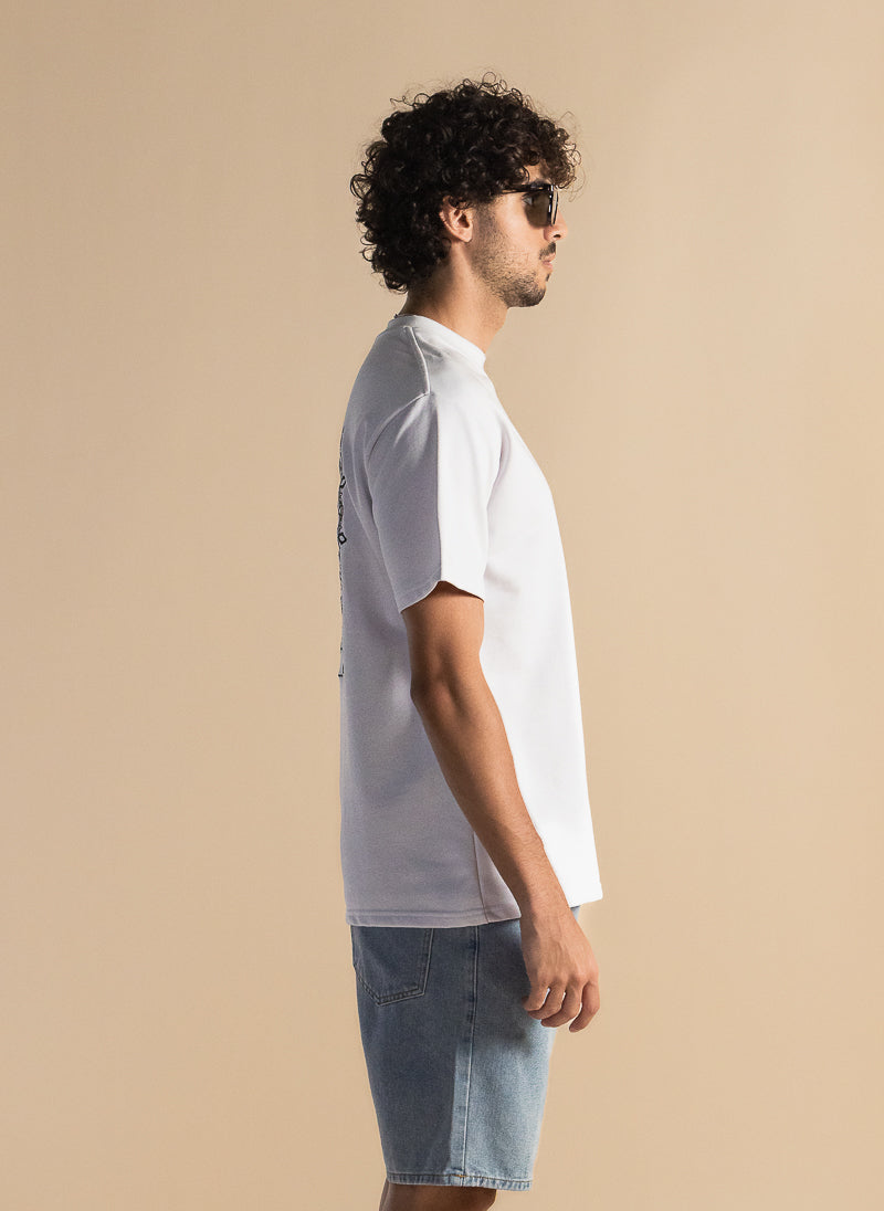 DETAILED EMBROIDERED T-SHIRT