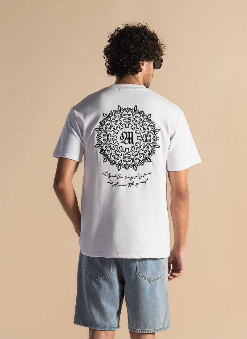 DETAILED EMBROIDERED T-SHIRT