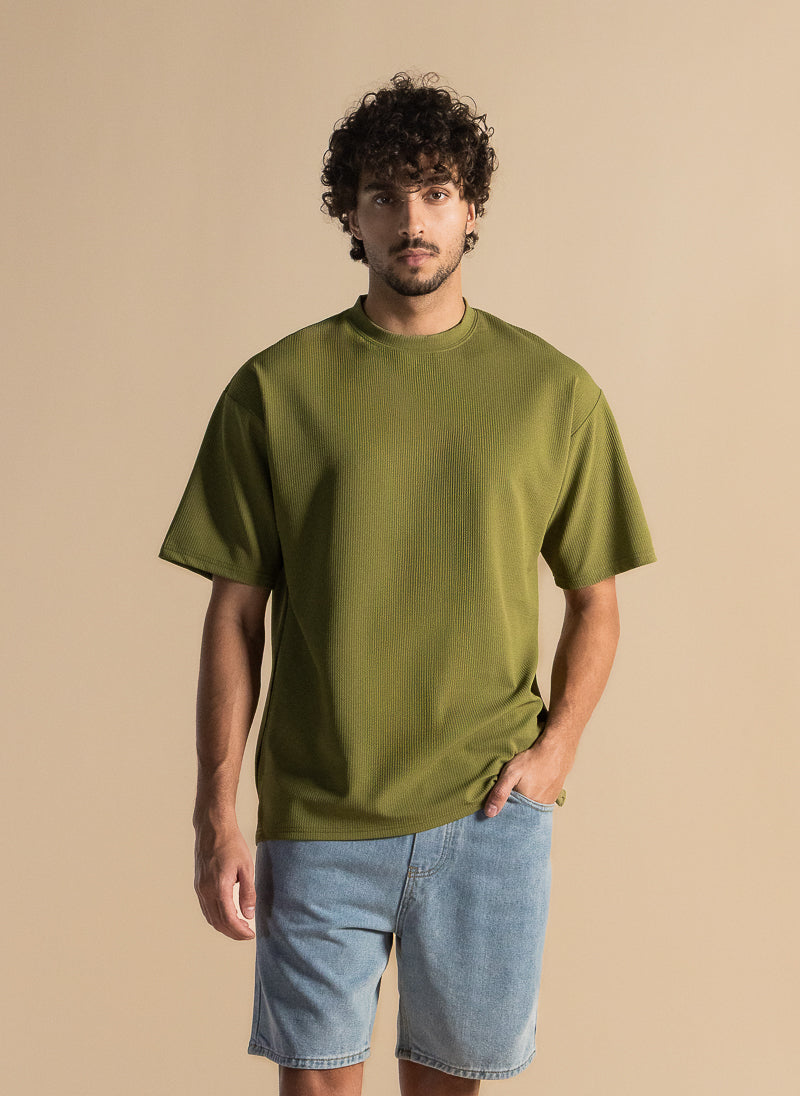 TEXTURED COMFORT T-SHIRT