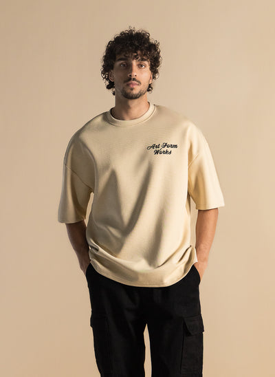 DuraSoft SLOGAN PRINTED T-SHIRT