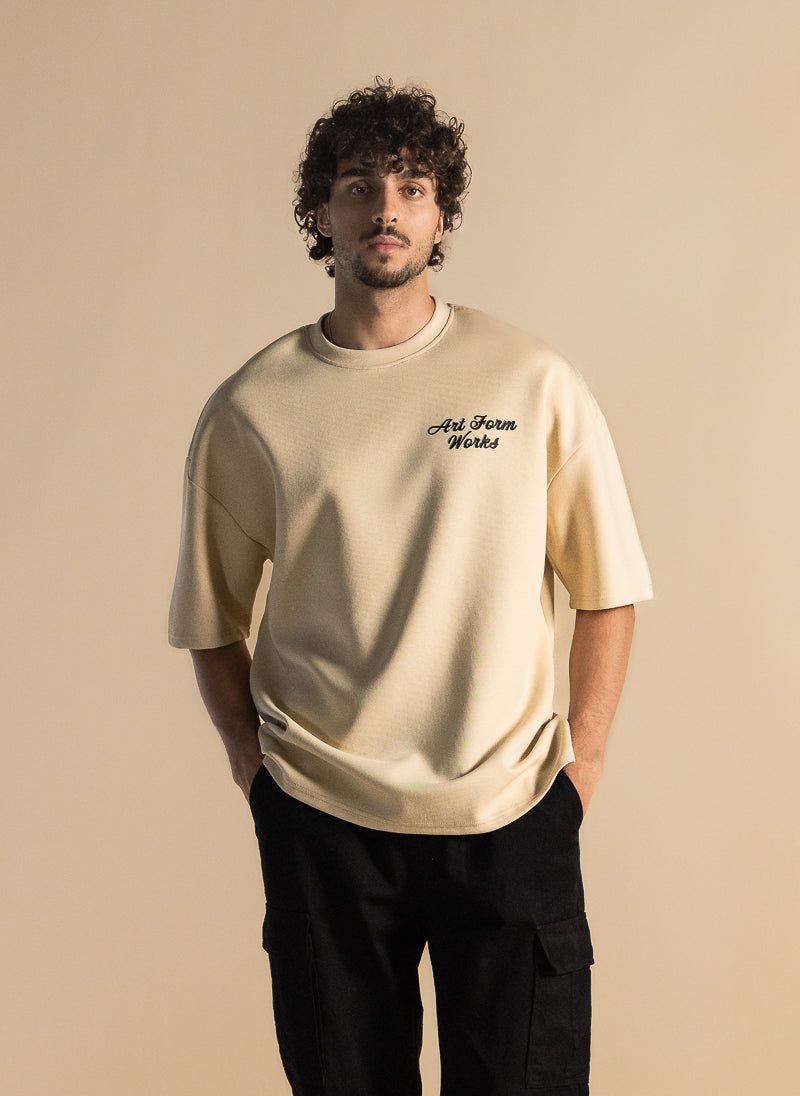 DuraSoft SLOGAN PRINTED T-SHIRT