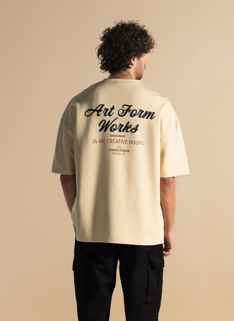 DuraSoft SLOGAN PRINTED T-SHIRT