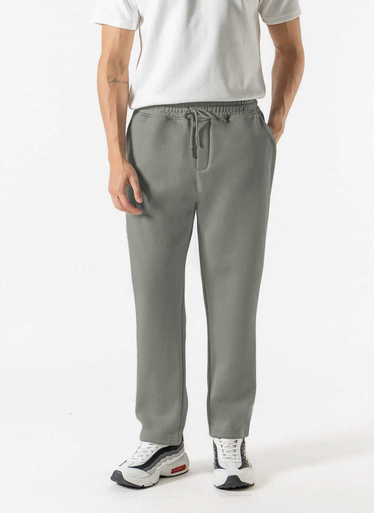 HEAVYWEIGHT FLEECE STRAIGHT LEG JOGGERS