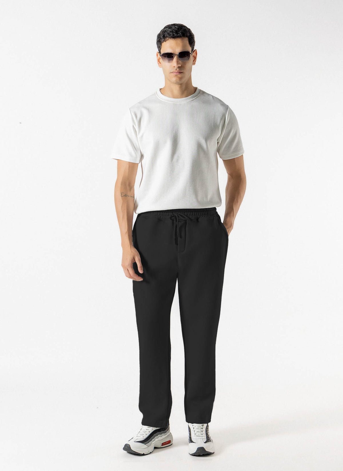 HEAVYWEIGHT FLEECE STRAIGHT LEG JOGGERS