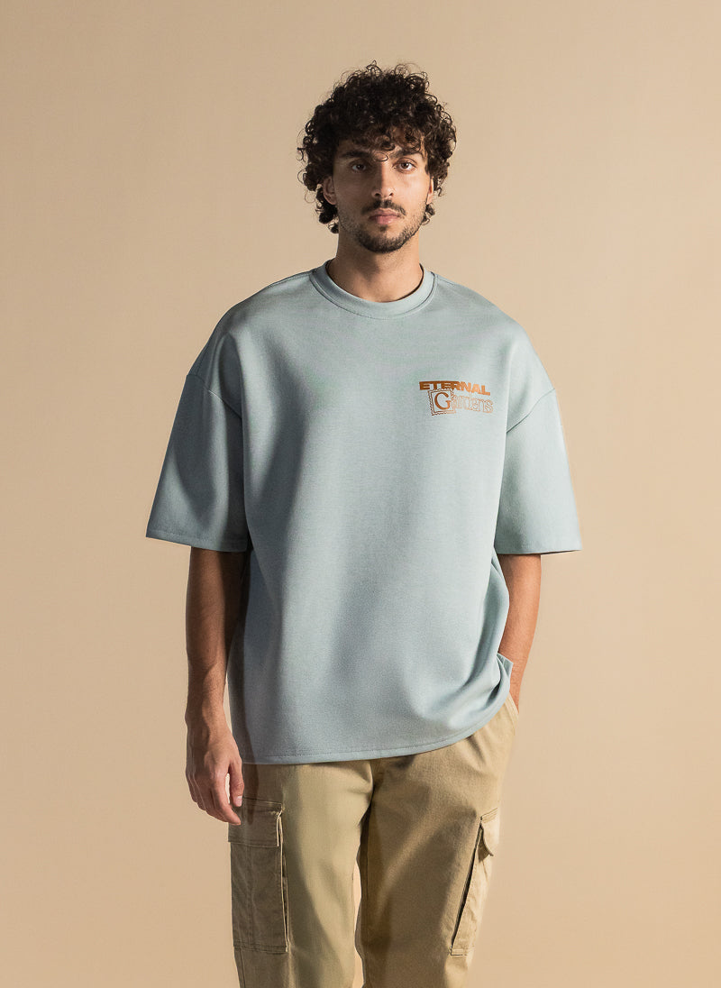 DuraSoft CONTRAST PRINTED T-SHIRT