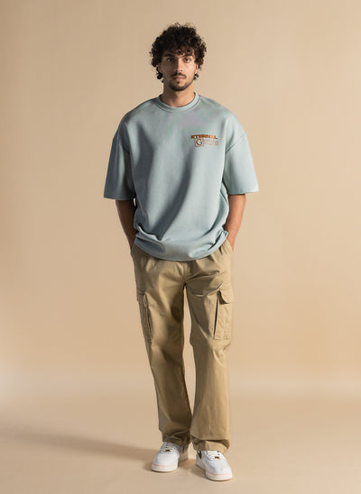 DuraSoft CONTRAST PRINTED T-SHIRT