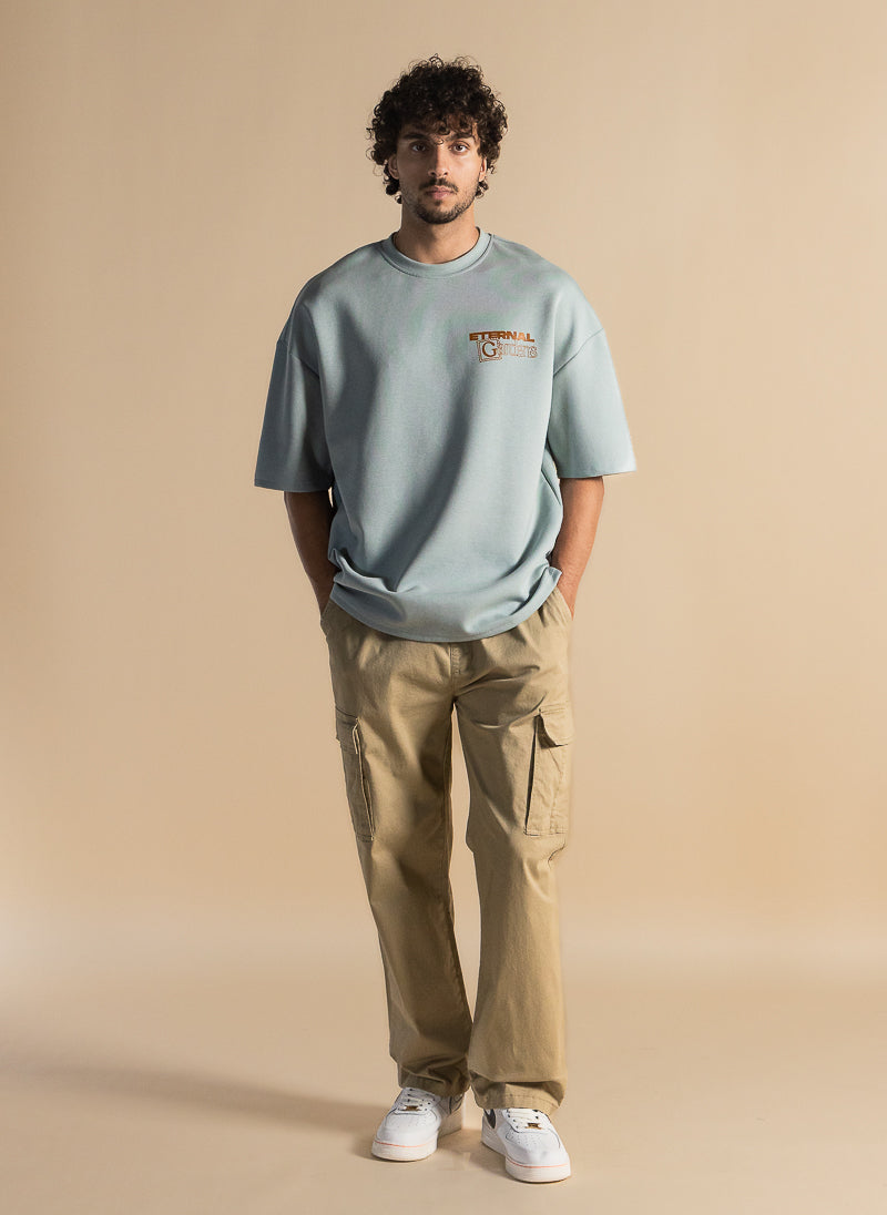 DuraSoft CONTRAST PRINTED T-SHIRT