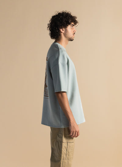 DuraSoft CONTRAST PRINTED T-SHIRT