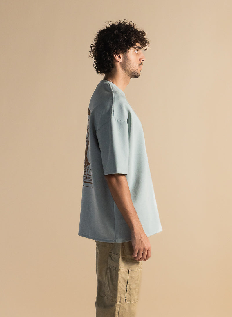 DuraSoft CONTRAST PRINTED T-SHIRT