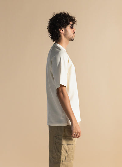 DETAILED TEXTURED T-SHIRT