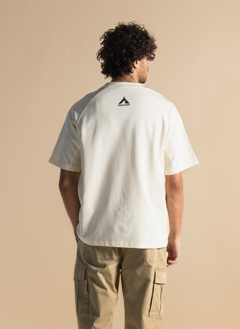 DETAILED TEXTURED T-SHIRT