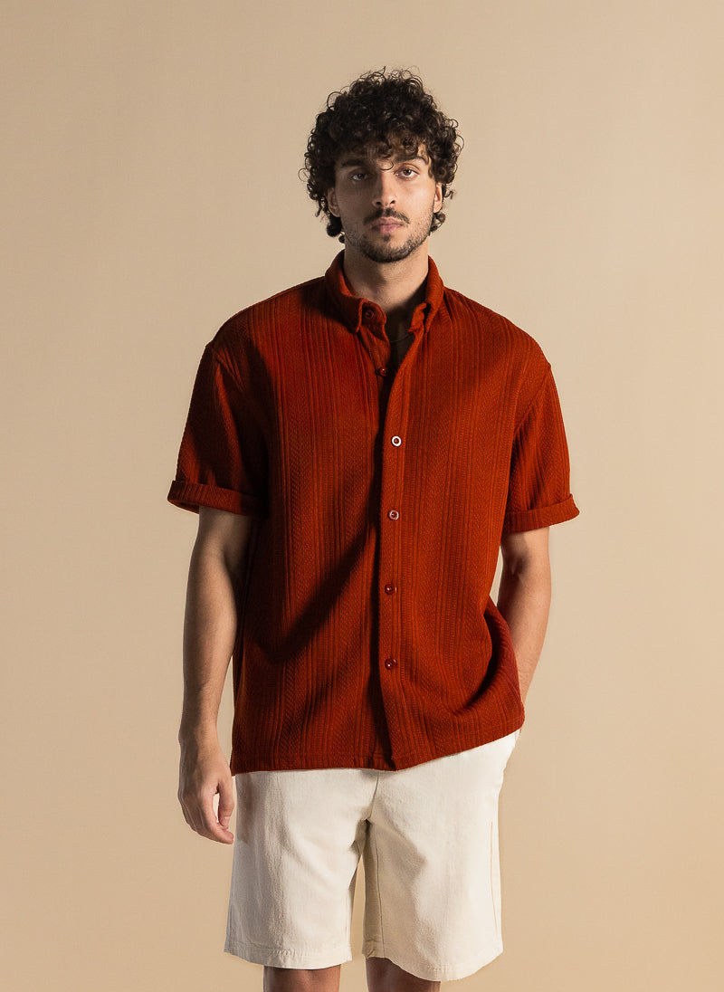 MIDWEIGHT TEXTURED SHIRT