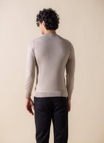 KNITTED SLIM SWEATER
