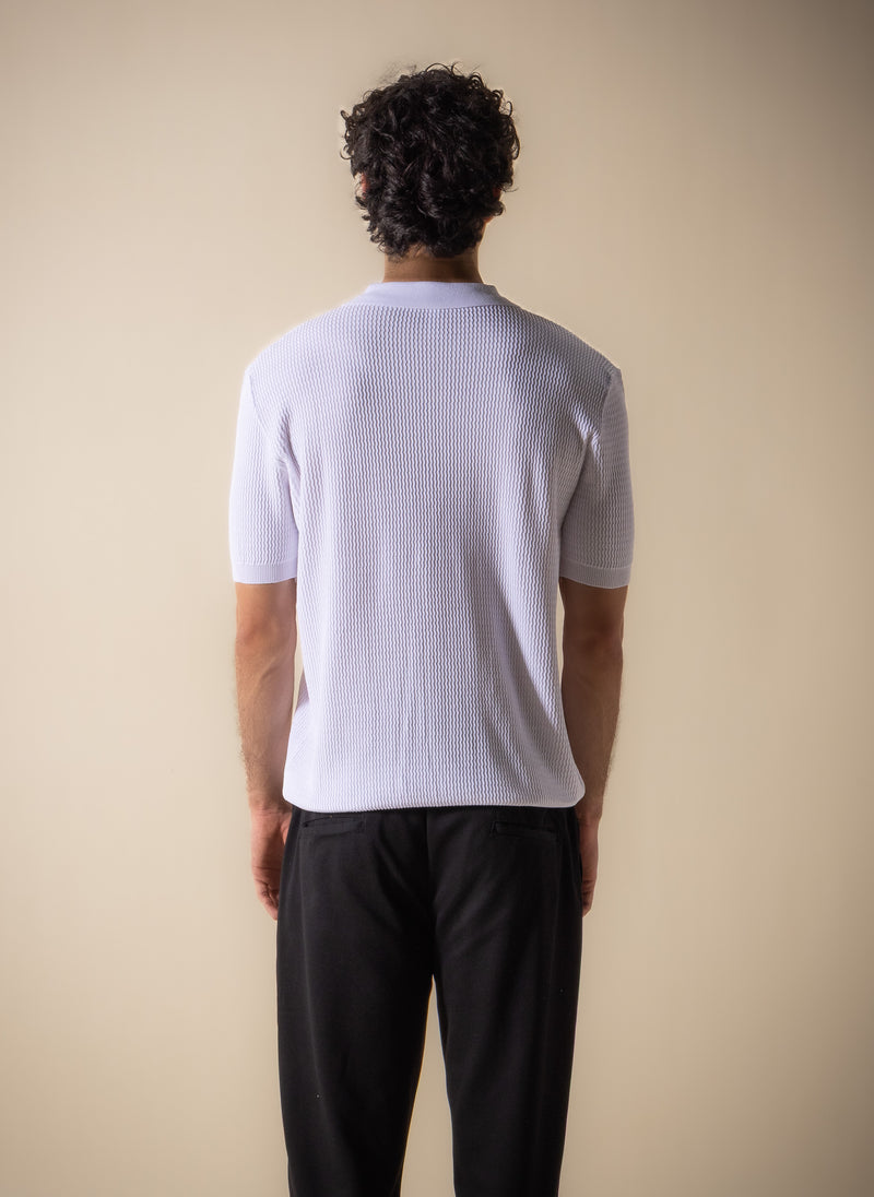 MIDWEIGHT TEXTURED POLO SHIRT – SHAPES | UAE | Shop for the Latest ...